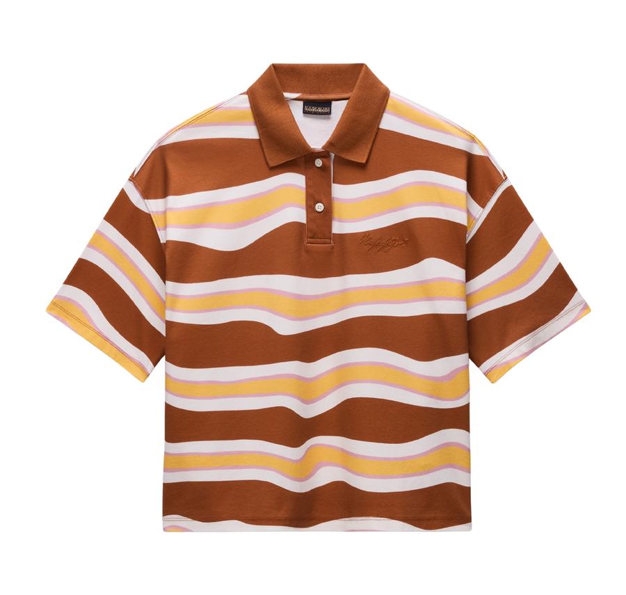 Napapijri E-Nıobıum Ss W Kadın T-Shirt Kahve Napapijri E-Nıobıum Ss W Kadın T-Shirt Kahve