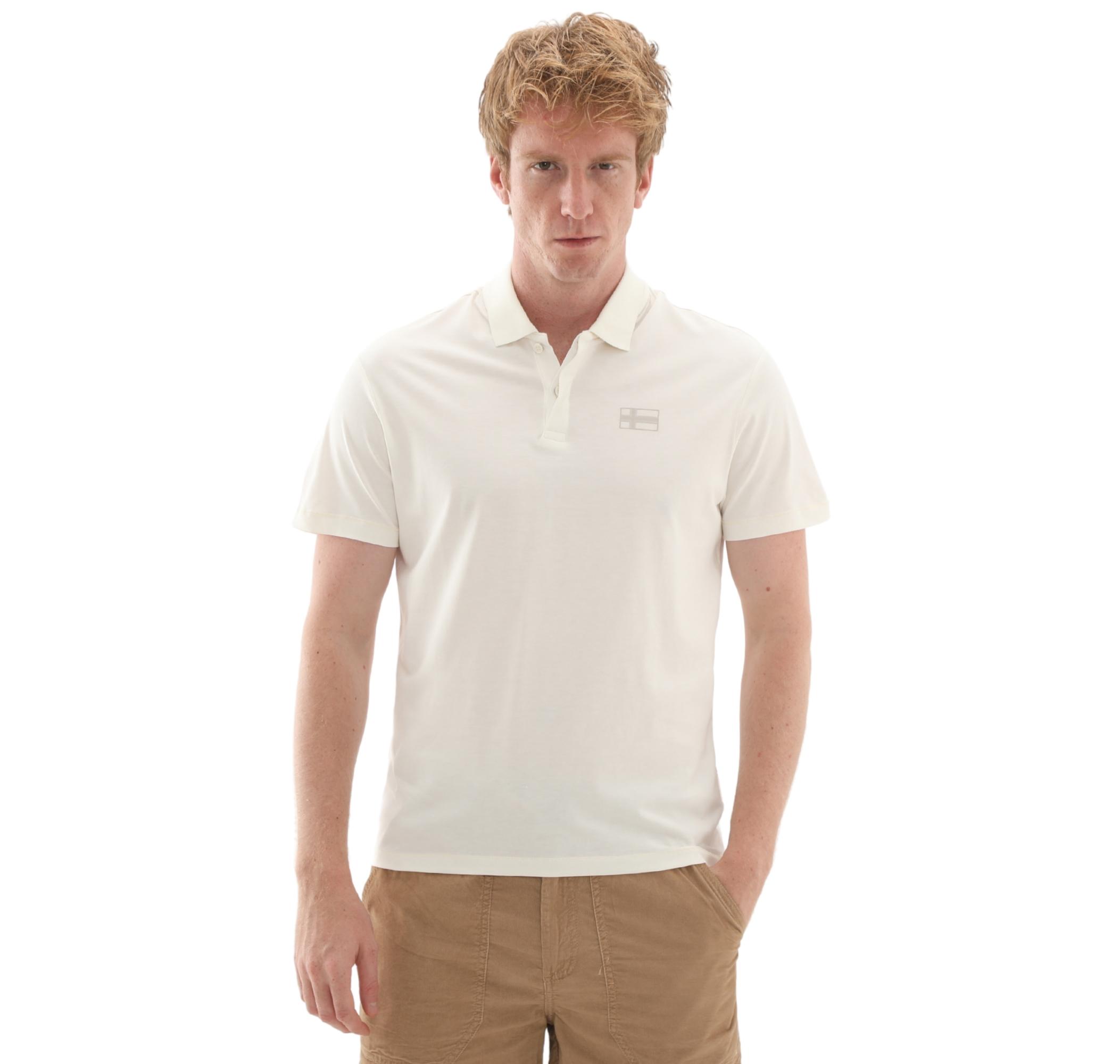 Napapijri E-Sorano Ss Erkek T-Shirt Beyaz - 1