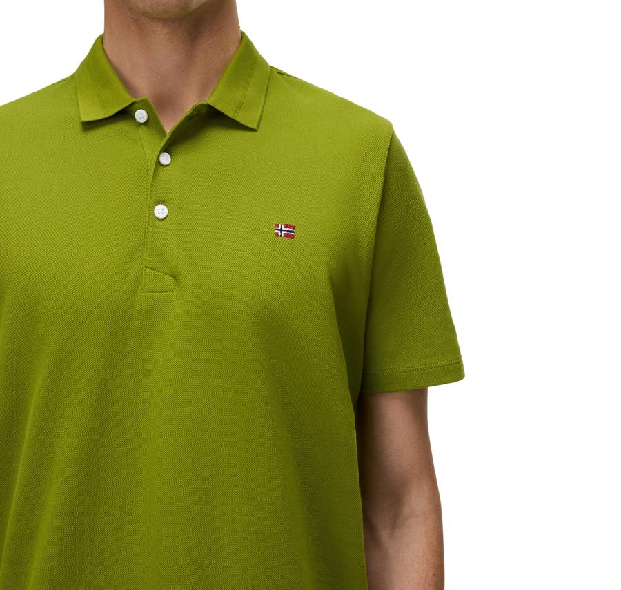 Napapijri Ealıs Ss Sum Erkek T-Shirt Yeşil Napapijri Ealıs Ss Sum Erkek T-Shirt Yeşil