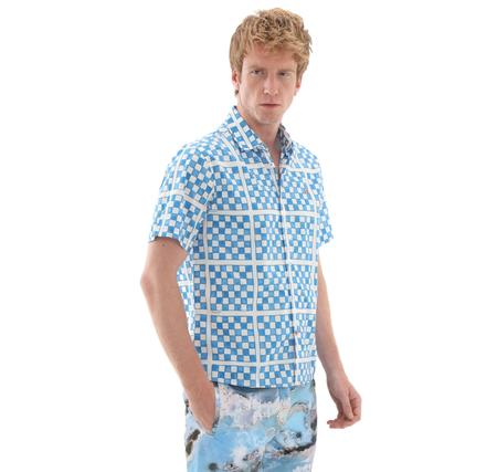 Napapijri G-Ronge Ss 1 Erkek Gömlek Mavi