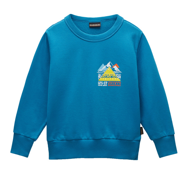 Napapijri K B-Mats C Çocuk Sweatshirt Mavi Napapijri K B-Mats C Çocuk Sweatshirt Mavi