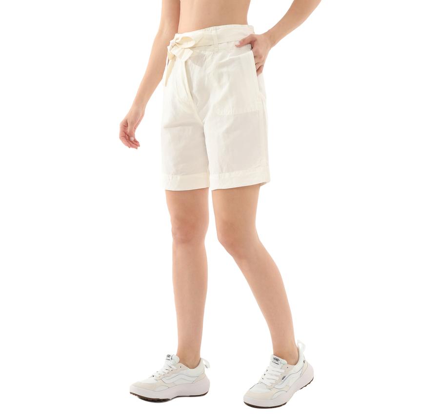 Napapijri N-Nıce W Kadın Şort Ve Kapri Beyaz Napapijri N-Nıce W Kadın Şort Ve Kapri Beyaz