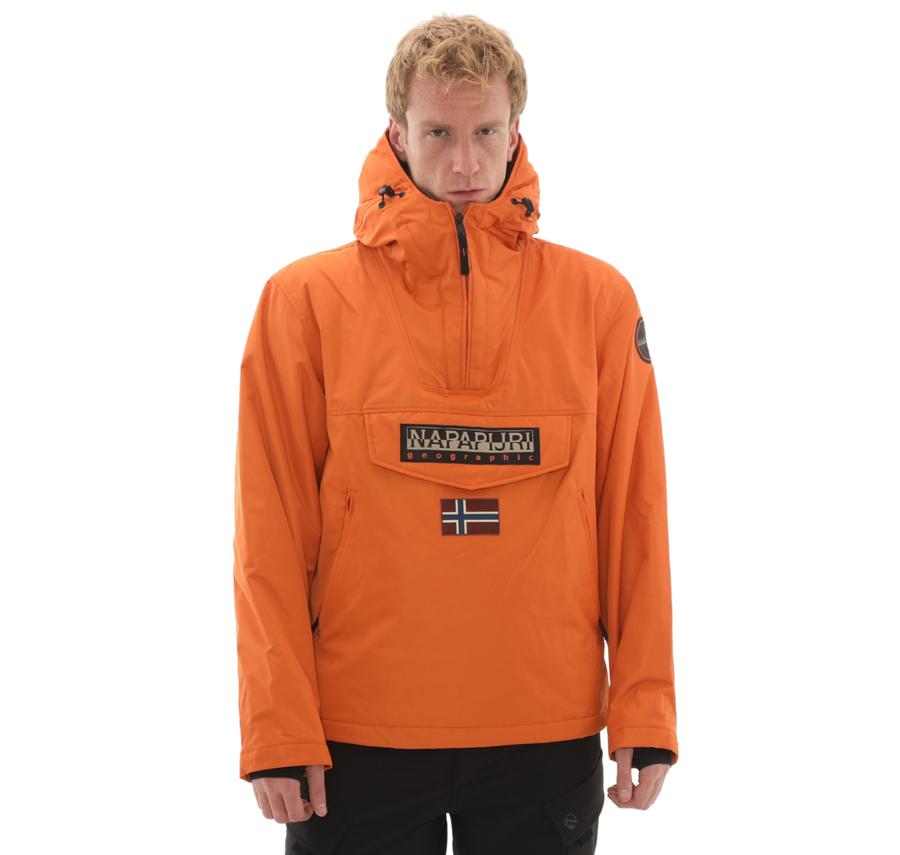 Napapijri Raınforest Next Erkek Sweatshirt Turuncu Napapijri Raınforest Next Erkek Sweatshirt Turuncu