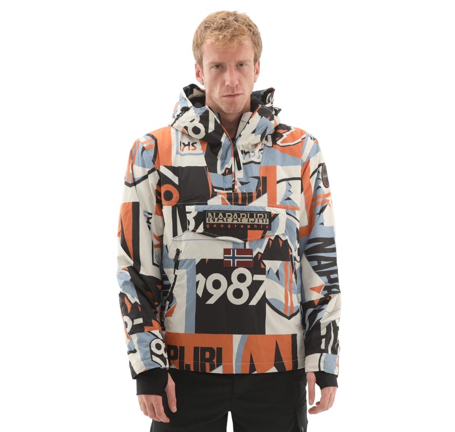 Napapijri Rf Next Aop Erkek Sweatshirt Açık Mavi Napapijri Rf Next Aop Erkek Sweatshirt Açık Mavi