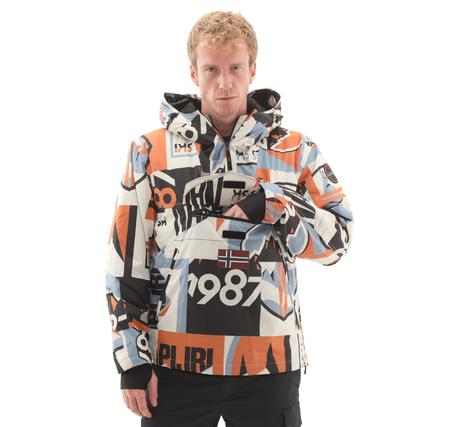 Napapijri Rf Next Aop Erkek Sweatshirt Açık Mavi