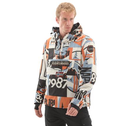 Napapijri Rf Next Aop Erkek Sweatshirt Açık Mavi