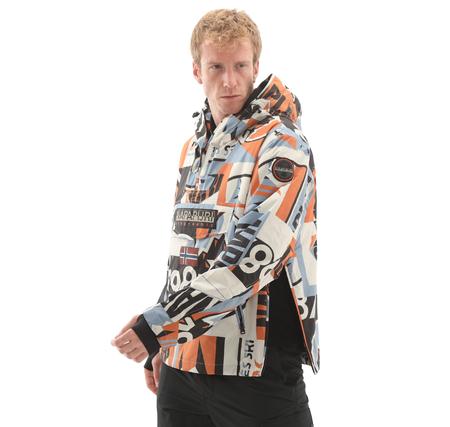 Napapijri Rf Next Aop Erkek Sweatshirt Açık Mavi