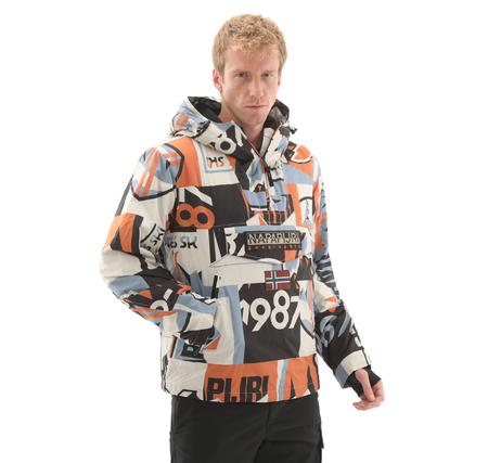 Napapijri Rf Next Aop Erkek Sweatshirt Açık Mavi