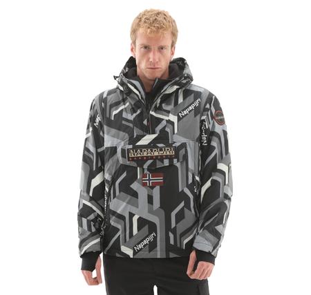 Napapijri Rf Next Aop Erkek Sweatshirt Siyah Napapijri Rf Next Aop Erkek Sweatshirt Siyah