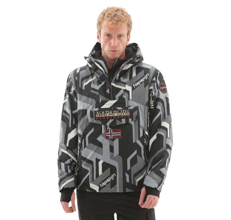 Napapijri Rf Next Aop Erkek Sweatshirt Siyah Napapijri Rf Next Aop Erkek Sweatshirt Siyah