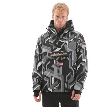 Napapijri Rf Next Aop Erkek Sweatshirt Siyah Napapijri Rf Next Aop Erkek Sweatshirt Siyah