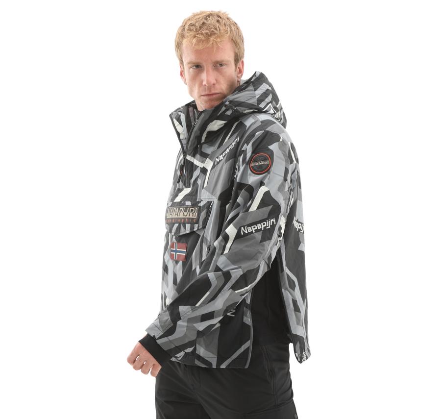 Napapijri Rf Next Aop Erkek Sweatshirt Siyah Napapijri Rf Next Aop Erkek Sweatshirt Siyah