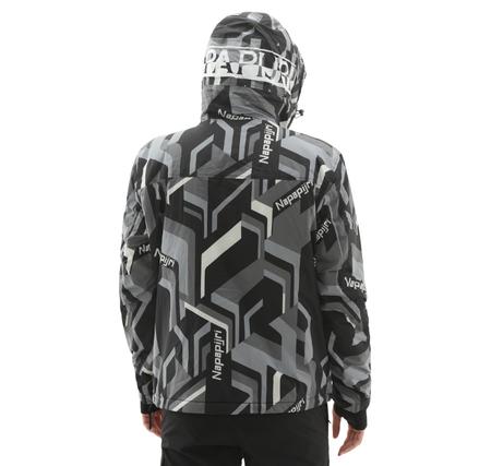 Napapijri Rf Next Aop Erkek Sweatshirt Siyah