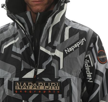 Napapijri Rf Next Aop Erkek Sweatshirt Siyah