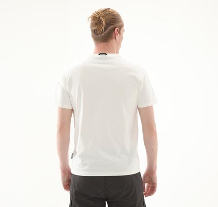 Napapijri S-Badge Ss Erkek T-Shirt Beyaz