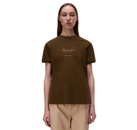 Napapijri S-Baryte Ss W Kadın T-Shirt Kahve Napapijri S-Baryte Ss W Kadın T-Shirt Kahve