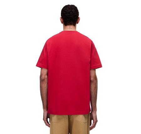 Napapijri S-Box Logo Ss 1 Erkek T-Shirt Kırmızı