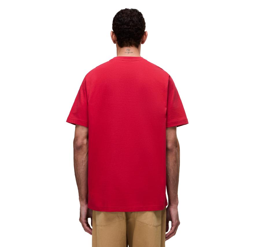 Napapijri S-Box Logo Ss 1 Erkek T-Shirt Kırmızı Napapijri S-Box Logo Ss 1 Erkek T-Shirt Kırmızı