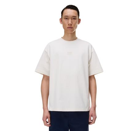 Napapijri S-Elevated Logo Ss Erkek T-Shirt Krem
