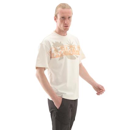 Napapijri S-Fıora Ss Erkek T-Shirt Beyaz