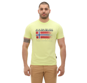 Napapijri S-Kreıs Erkek T-Shirt Sarı