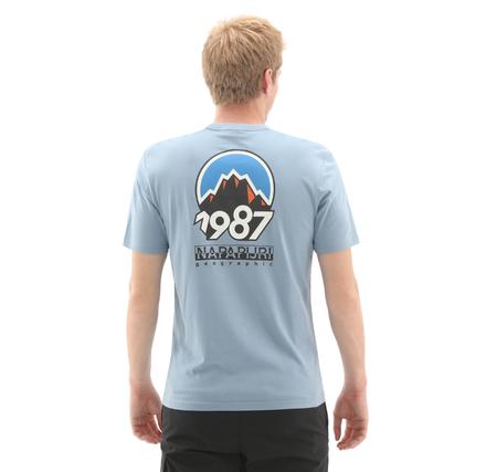 Napapijri S-Montepıana Ss Erkek T-Shirt Mavi
