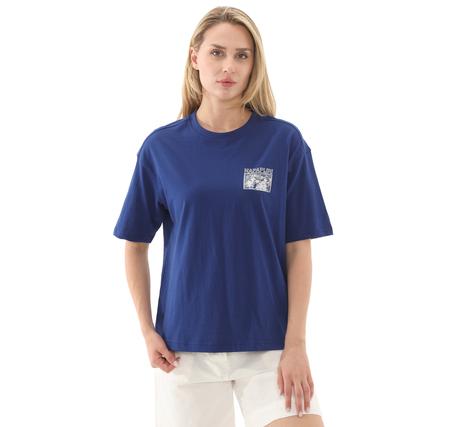 Napapijri S-Nıce W Kadın T-Shirt Mavi