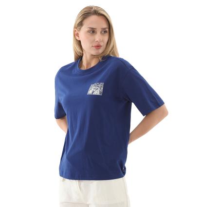 Napapijri S-Nıce W Kadın T-Shirt Mavi