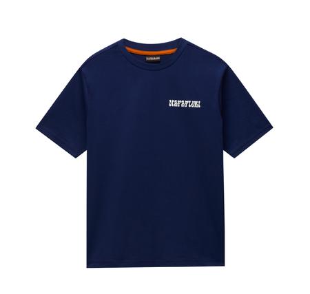 Napapijri S-Sol Ss Erkek T-Shirt Lacivert