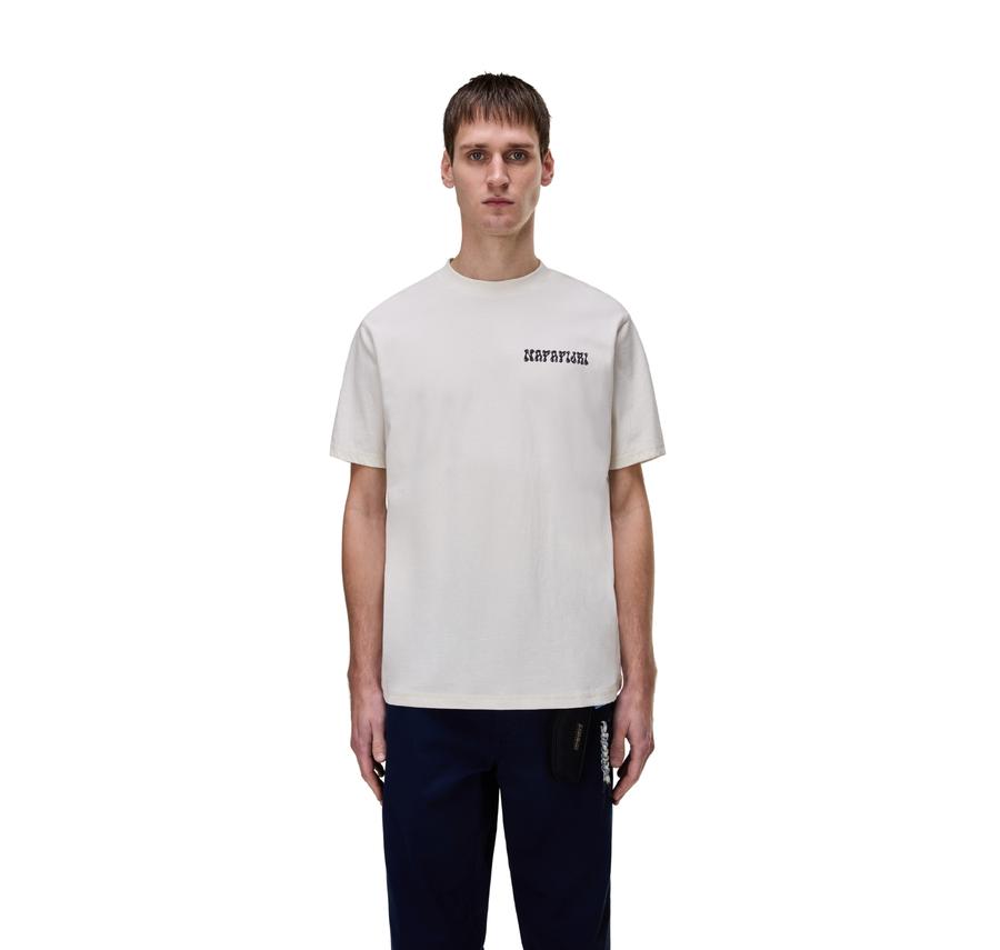 Napapijri S-Sol Ss Erkek T-Shirt Beyaz Napapijri S-Sol Ss Erkek T-Shirt Beyaz