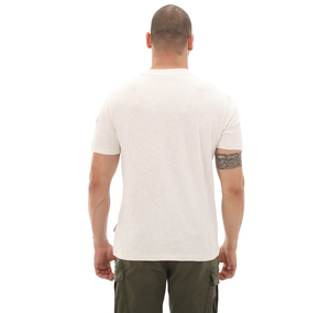 Napapijri S-Tepees Erkek T-Shirt Beyaz