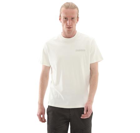 Napapijri S-Vannı Ss Erkek T-Shirt Beyaz