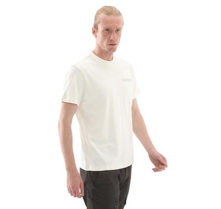 Napapijri S-Vannı Ss Erkek T-Shirt Beyaz
