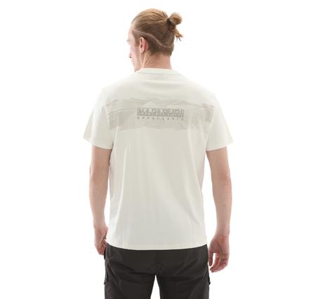 Napapijri S-Vannı Ss Erkek T-Shirt Beyaz