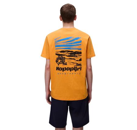 Napapijri S-Vıgnonı Back Ss Erkek T-Shirt Turuncu