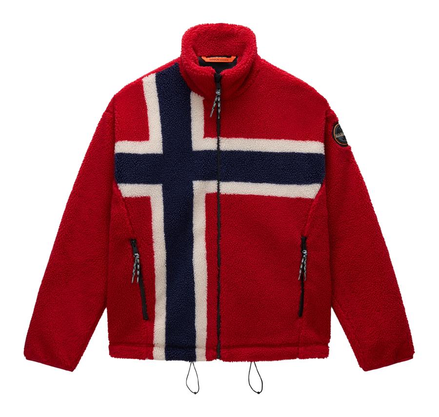 Napapijri T-Fıemme Erkek Ceket Kırmızı Napapijri T-Fıemme Erkek Ceket Kırmızı