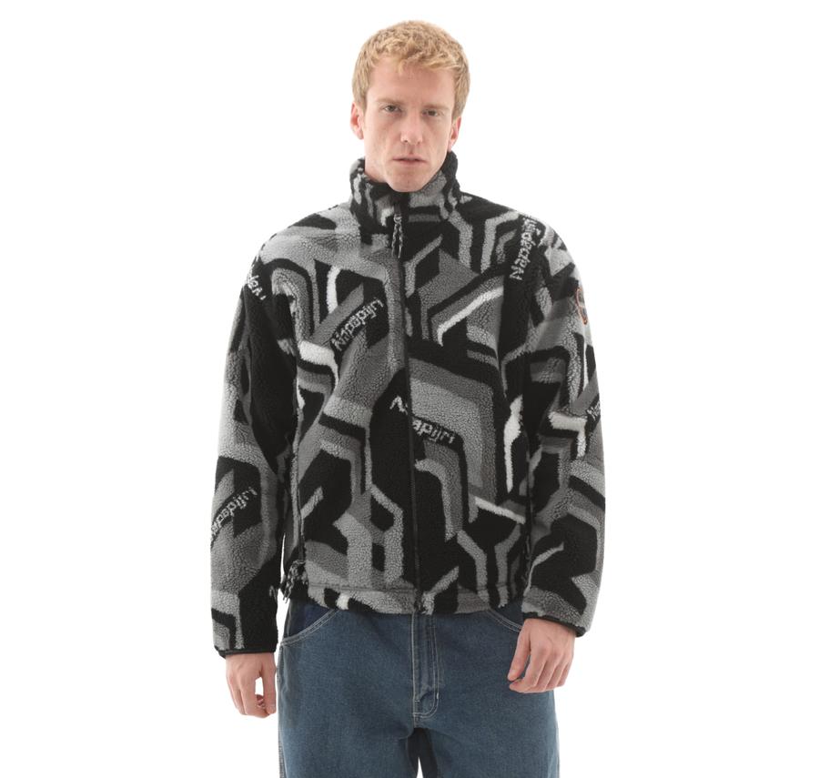 Napapijri T-Fıemme Erkek Ceket Gri Napapijri T-Fıemme Erkek Ceket Gri