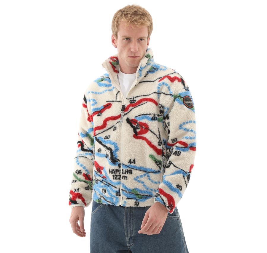 Napapijri T-Fıemme Erkek Ceket Krem Napapijri T-Fıemme Erkek Ceket Krem