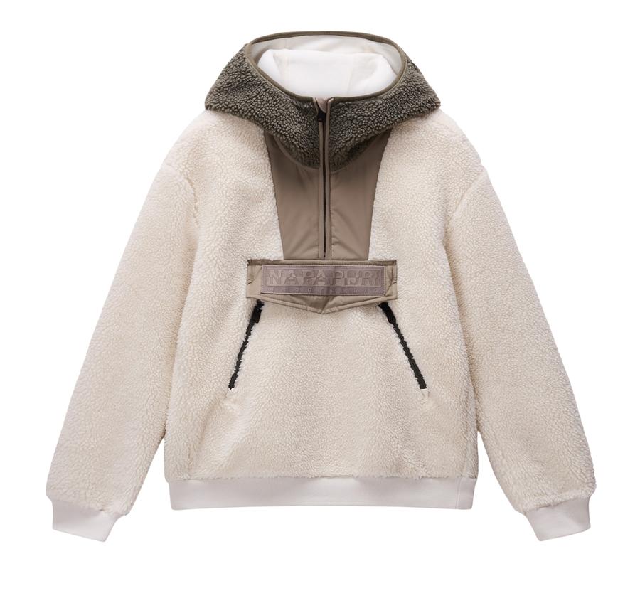 Napapijri T-Selıne Hzh W Kadın Sweatshirt Krem Napapijri T-Selıne Hzh W Kadın Sweatshirt Krem