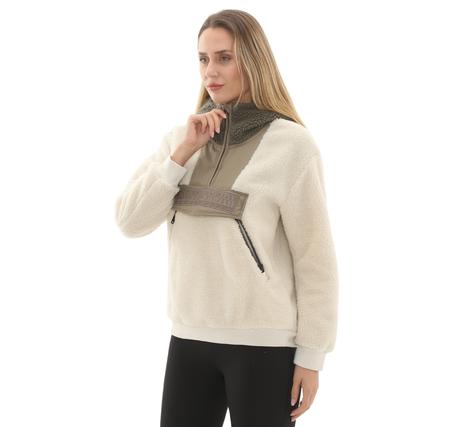Napapijri T-Selıne Hzh W Kadın Sweatshirt Krem Napapijri T-Selıne Hzh W Kadın Sweatshirt Krem