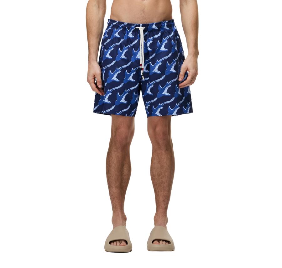 Napapijri V-Elıor Aop Erkek Şort Ve Kapri Lacivert Napapijri V-Elıor Aop Erkek Şort Ve Kapri Lacivert