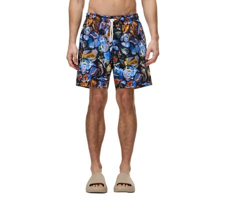 Napapijri V-Elıor Aop Erkek Şort Ve Kapri Mavi Napapijri V-Elıor Aop Erkek Şort Ve Kapri Mavi