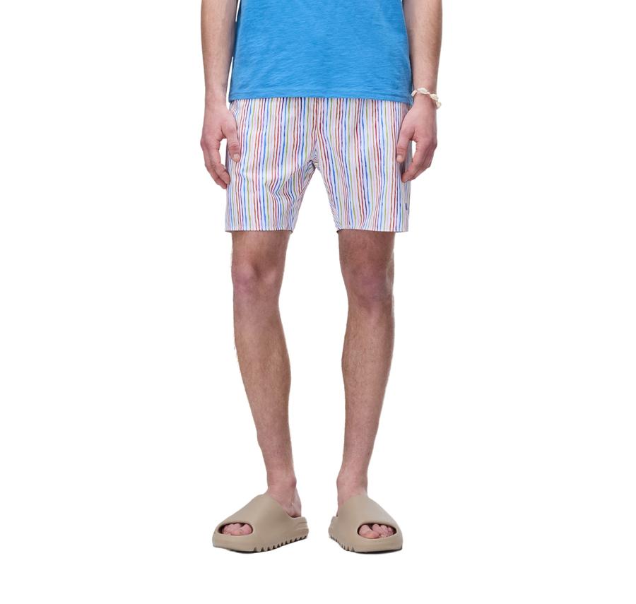 Napapijri V-Elıor Aop Erkek Şort Ve Kapri Beyaz Napapijri V-Elıor Aop Erkek Şort Ve Kapri Beyaz