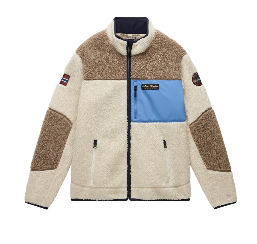 Napapijri Yupık Fz 3 Erkek Ceket Krem Napapijri Yupık Fz 3 Erkek Ceket Krem