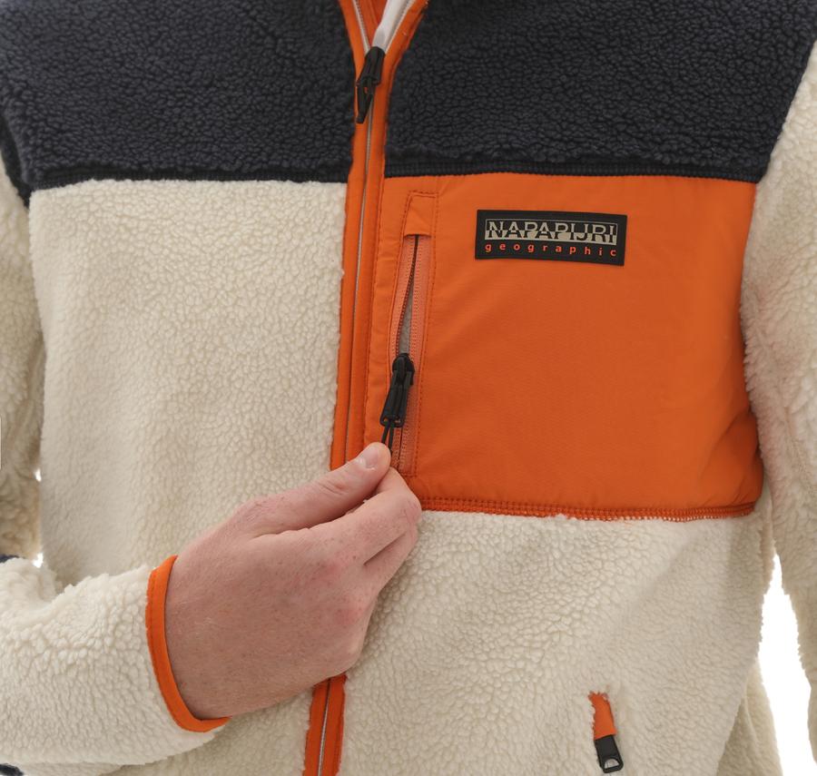 Napapijri Yupık Fz 3 Erkek Ceket Krem Napapijri Yupık Fz 3 Erkek Ceket Krem