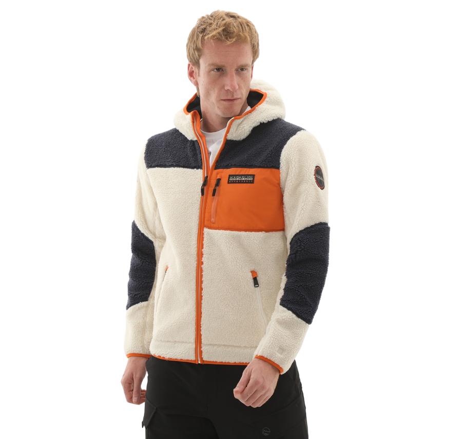 Napapijri Yupık Fzh 3 Erkek Ceket Krem Napapijri Yupık Fzh 3 Erkek Ceket Krem