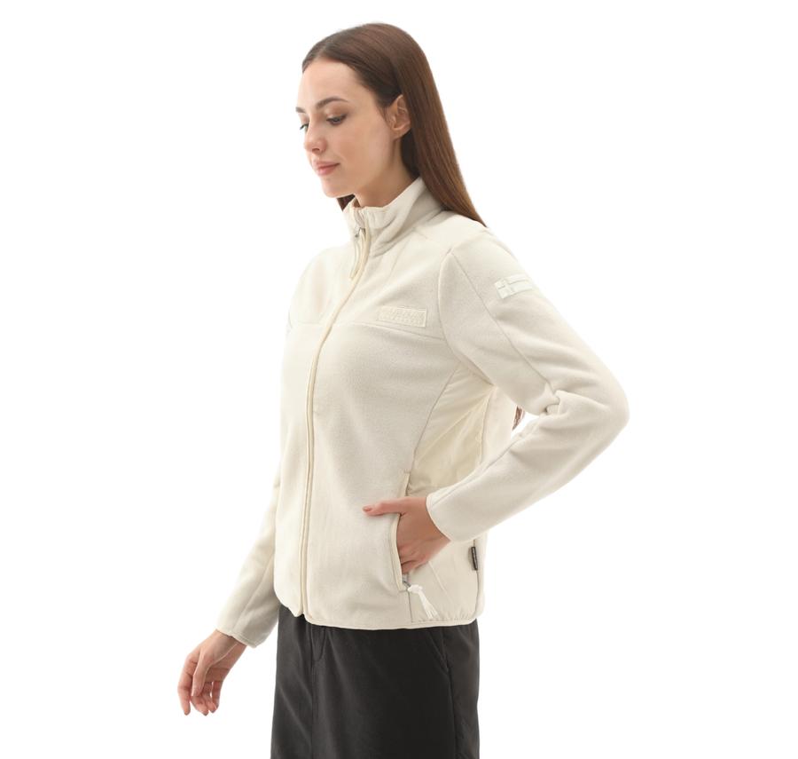 Napapijri Yupık W 2.0 1 Kadın Ceket Beyaz Napapijri Yupık W 2.0 1 Kadın Ceket Beyaz