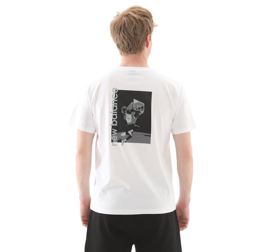 New Balance 1509 Erkek T-Shirt Beyaz New Balance 1509 Erkek T-Shirt Beyaz