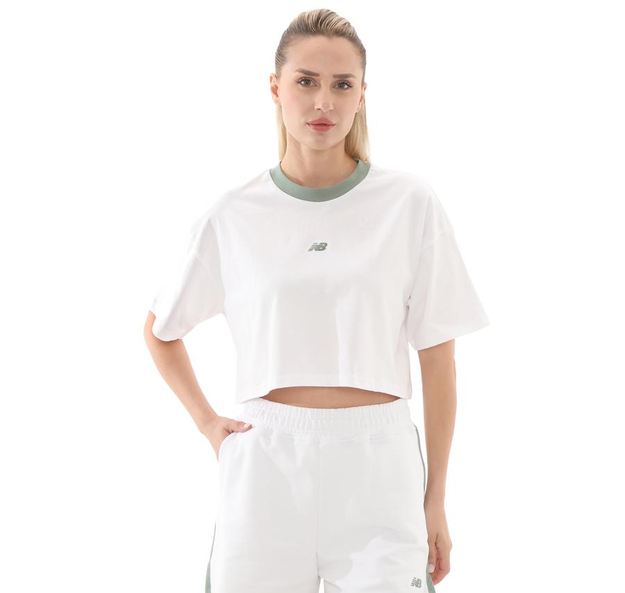 New Balance 1515 Kadın T-Shirt Beyaz New Balance 1515 Kadın T-Shirt Beyaz