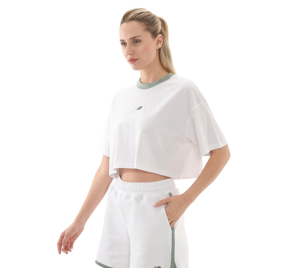 New Balance 1515 Kadın T-Shirt Beyaz New Balance 1515 Kadın T-Shirt Beyaz